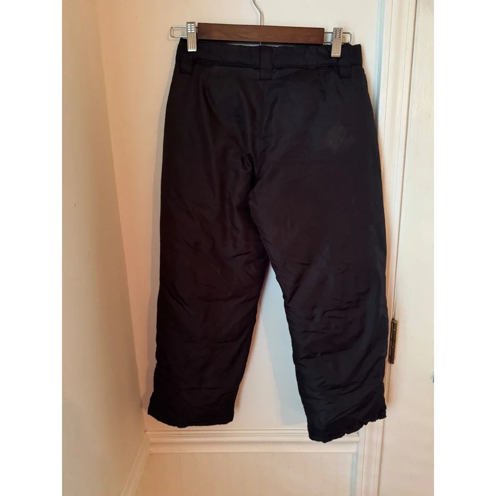 Old Navy Kids Black Insulated‎ Snow Pants Winter Ski Trousers Size M 8